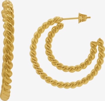 Heideman Earrings 'Minuc' in Gold: front