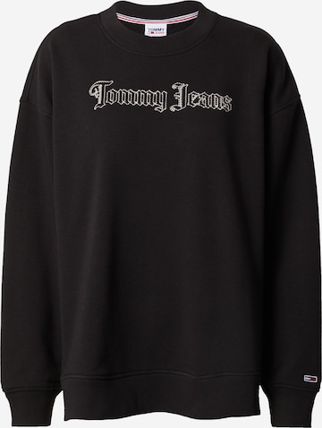 Tommy Jeans Μπλούζα φούτερ 'GRUNGE' σε μαύρο: μπροστά
