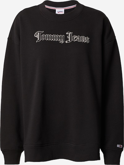 Tommy Jeans Sweat-shirt 'GRUNGE' en bleu marine / rouge / noir / blanc, Vue avec produit