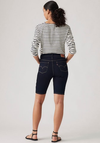 LEVI'S ® Slim fit Jeans 'SHAPING BERMUDA' in Blue