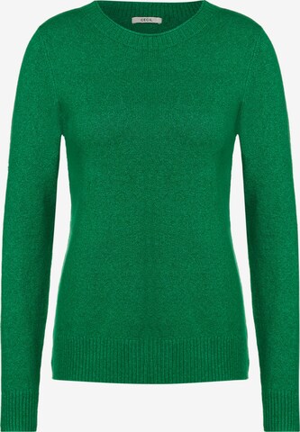 CECIL Sweater in Green: front