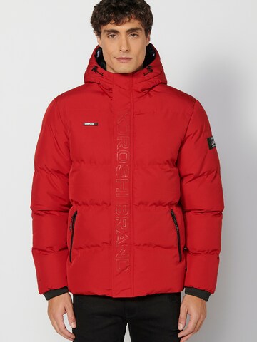 KOROSHI Between-season jacket in Red