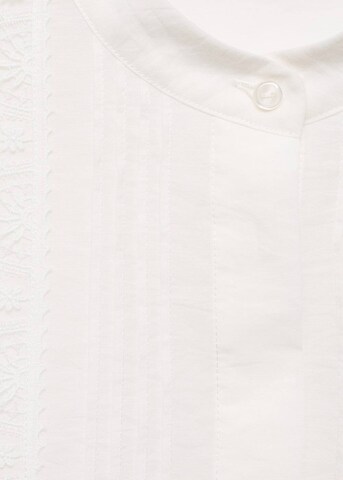 MANGO Blouse in White