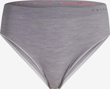 FALKE Athletic Underwear in Grey: front