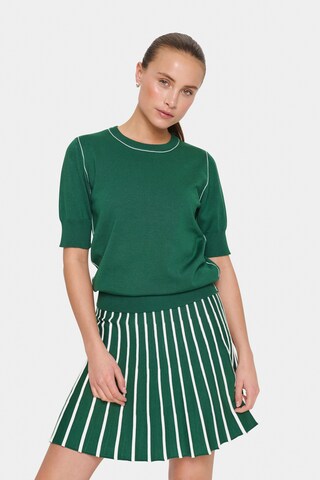 Pull-over 'Milane' SAINT TROPEZ en vert : devant