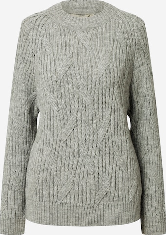 basic apparel Pullover in Grau: predná strana