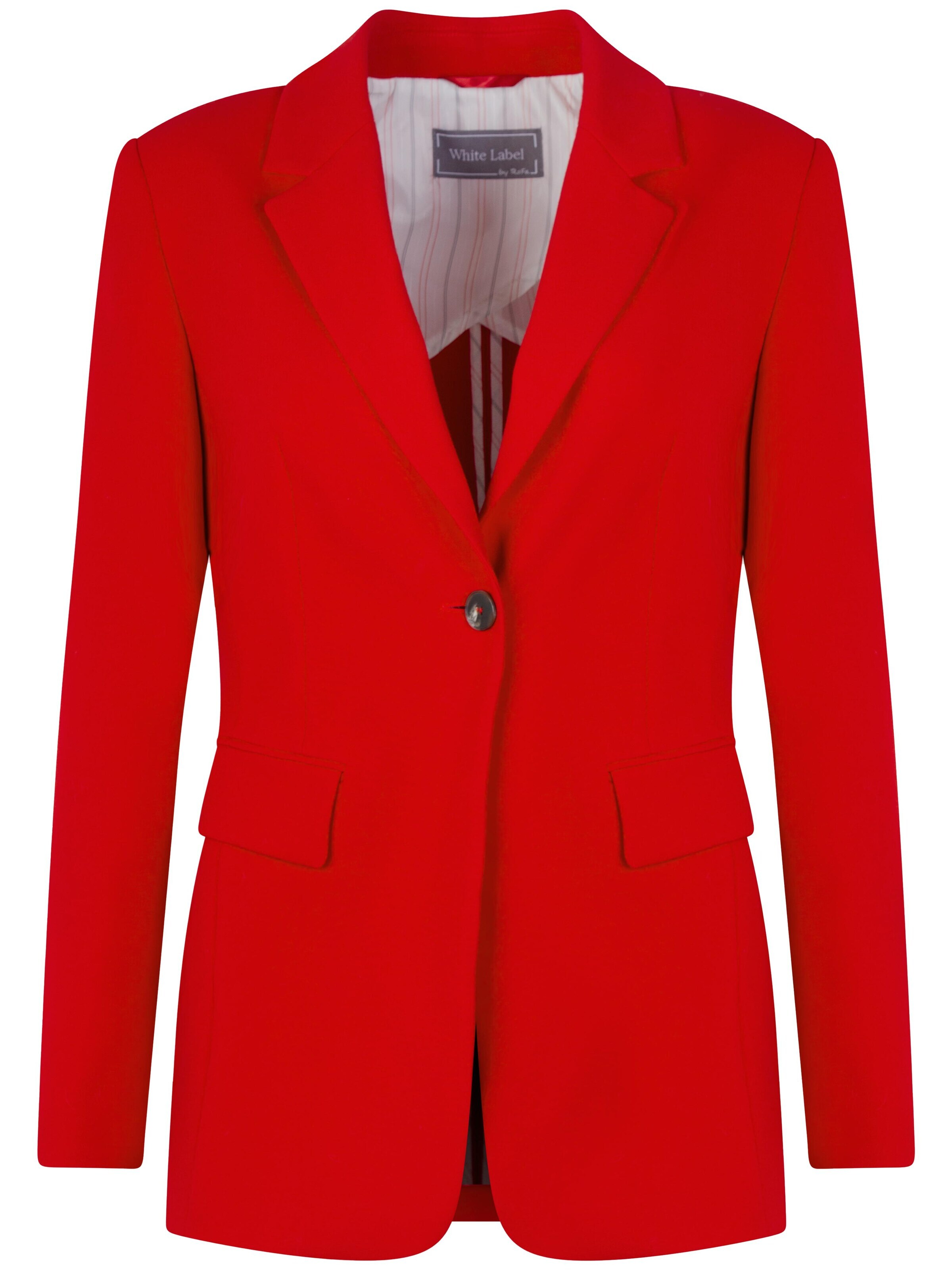 White Label by RoFa Blazer in Red: front