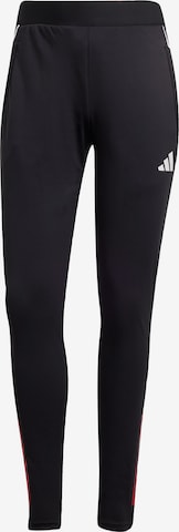 Pantalon de sport 'Tiro 25 Competition' ADIDAS PERFORMANCE en noir : devant