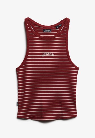 Superdry Top 'Essential' in Rood: voorkant