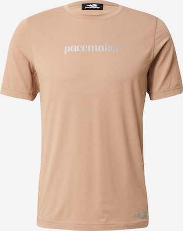 Pacemaker Performance shirt in Beige: front