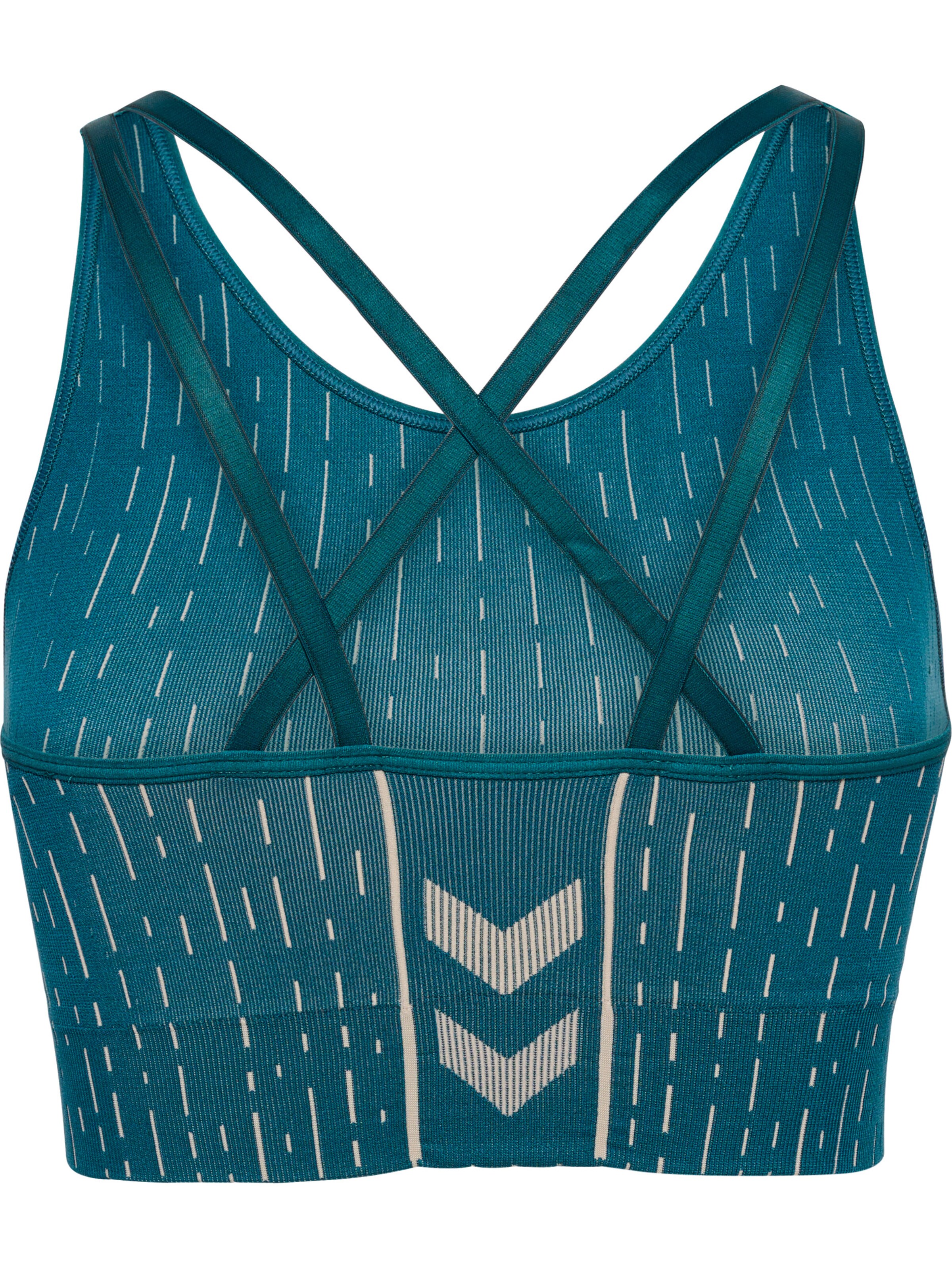 Hummel Bustier Sport-BH in Blau
