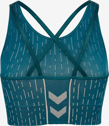 Hummel Bralette Sports Bra in Blue