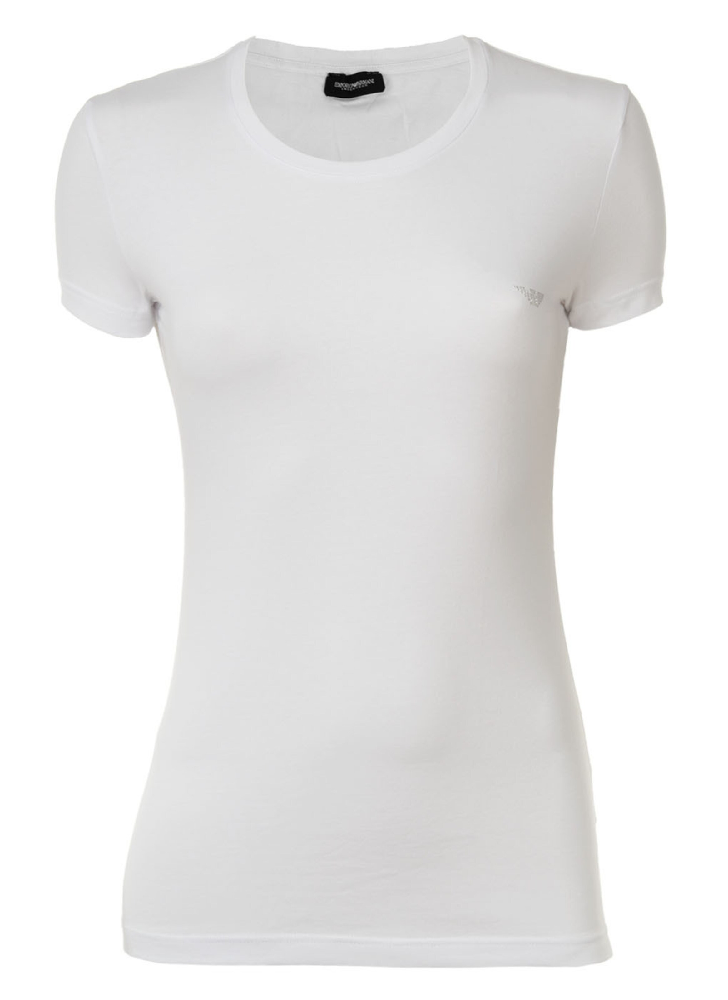 T-shirt Emporio Armani en blanc : devant