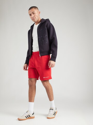 Champion Authentic Athletic Apparel Loosefit Shorts in Rot