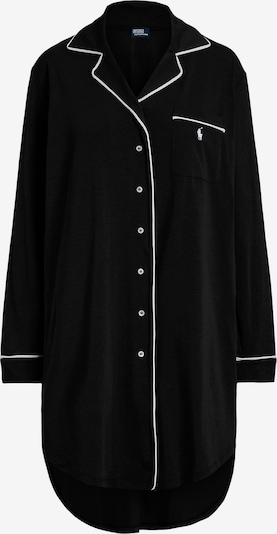 Polo Ralph Lauren Chemise de nuit ' Sleepshirt ' en noir, Vue avec produit