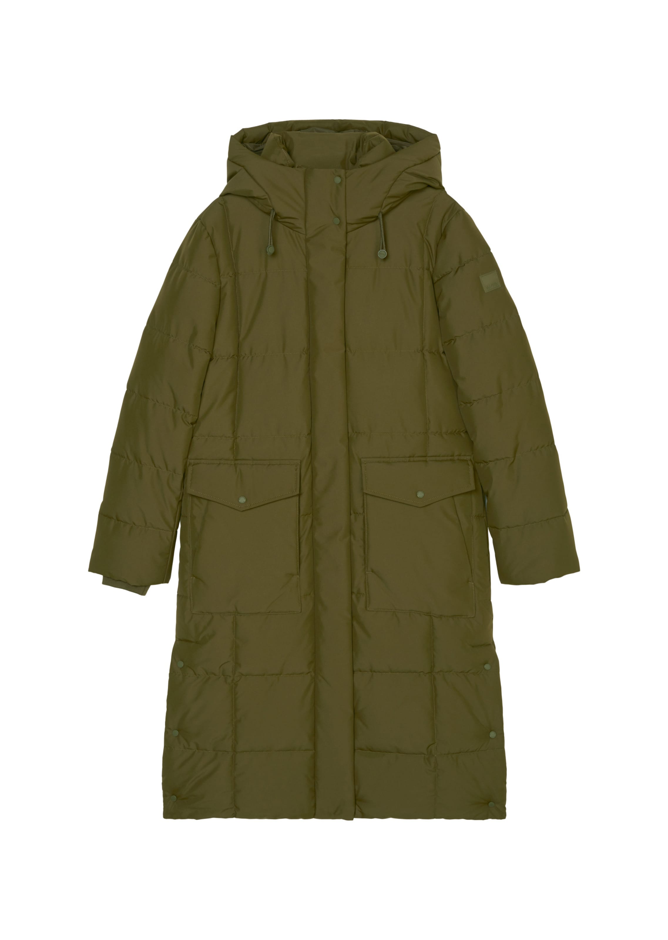 Marc O'Polo DENIM Zimný kabát 'Arctic' - Zelená: predná strana