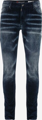 CIPO & BAXX Skinny Jeans in Blauw: voorkant