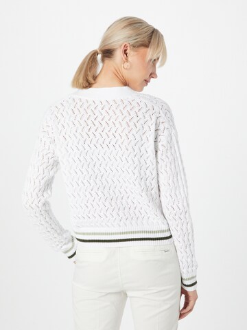 Pepe Jeans Knit Cardigan 'Delani' in White