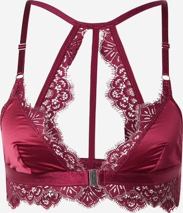 ABOUT YOU x hunkemöller Trojuholníky Podprsenka 'Violet' - Červená: predná strana