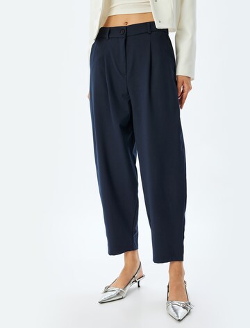 Koton Baggy Broek in Blauw: voorkant