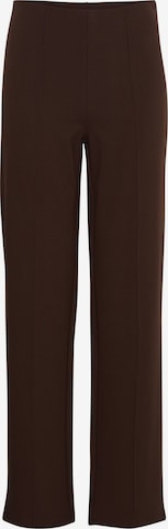 b.young Trousers with creases 'PARRIN' in Brown: front