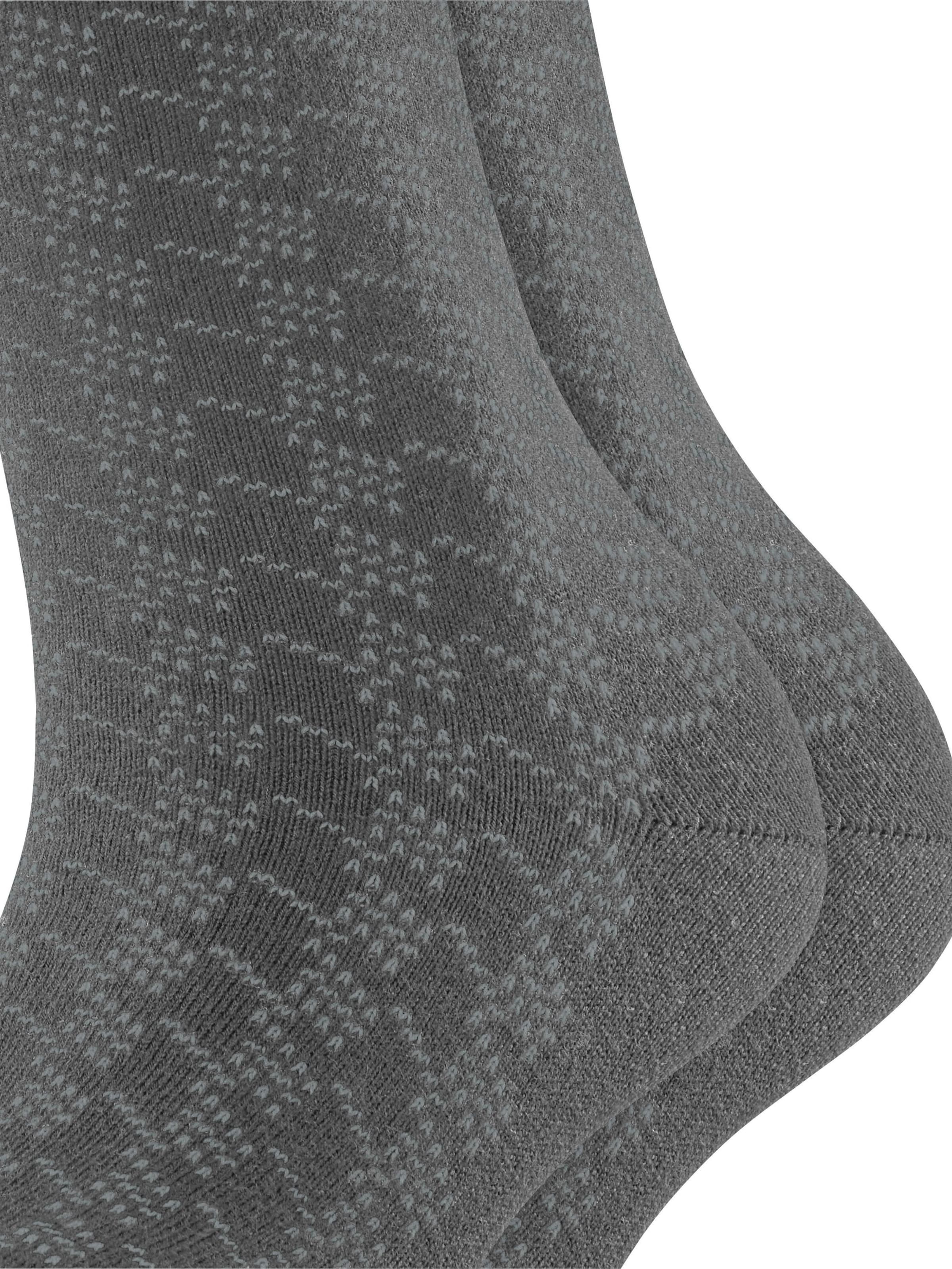 ESPRIT Socken 'Pepita Pattern 2-Pack'‌‌‌ in Grau