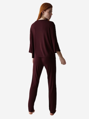 Pyjama ' Red Label Amourette ' TRIUMPH en rouge