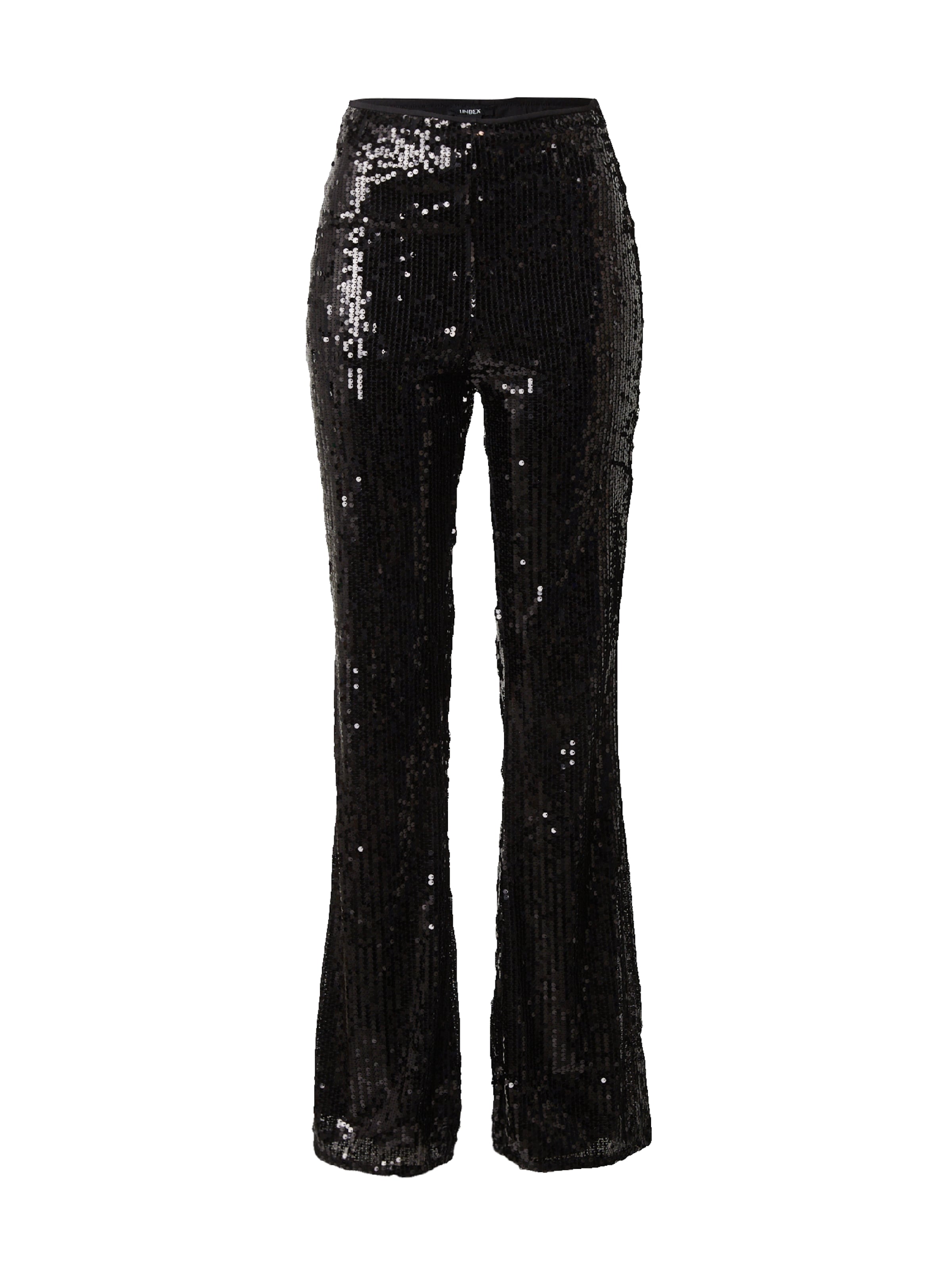 melns Lindex Plati gali Bikses: no priekšpuses