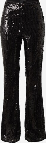 Lindex Flared Pants in Black: front