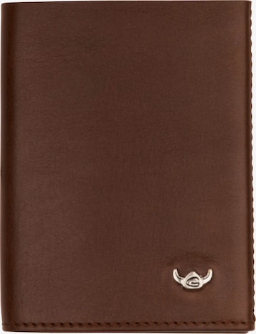 GOLDEN HEAD Wallet 'Como' in Brown: front