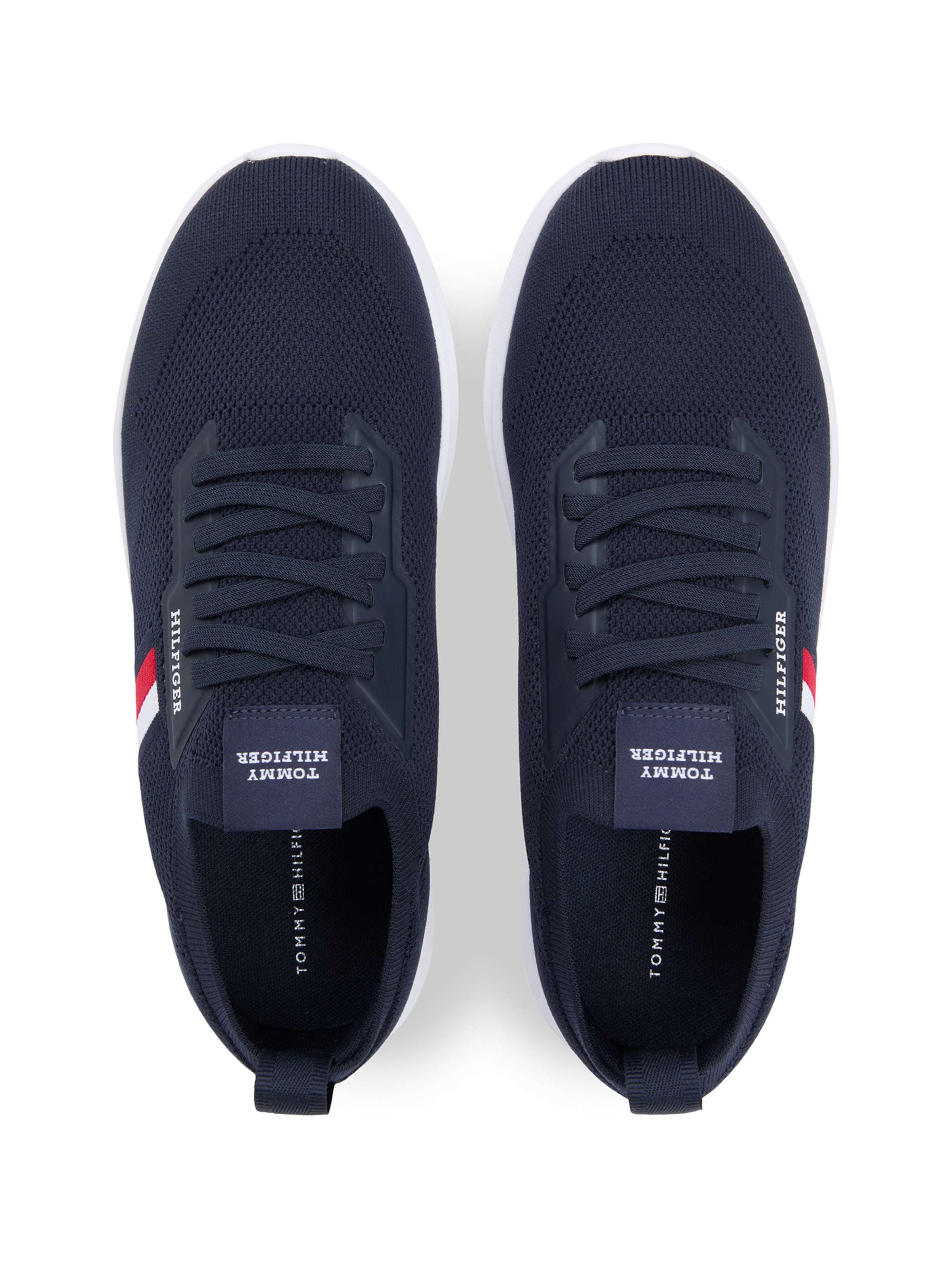 TOMMY HILFIGER Nizke superge | modra barva