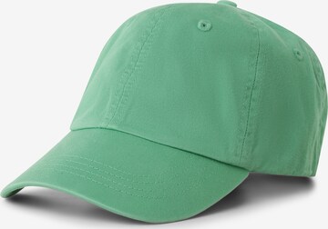 Casquette Colorful Standard en vert : devant