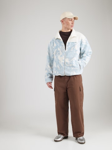 Pegador Fleecová mikina 'Dinan' – bílá