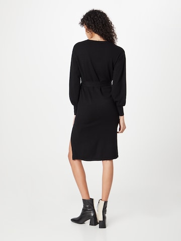 VILA فستان مُحاك 'Evie' بلون أسود