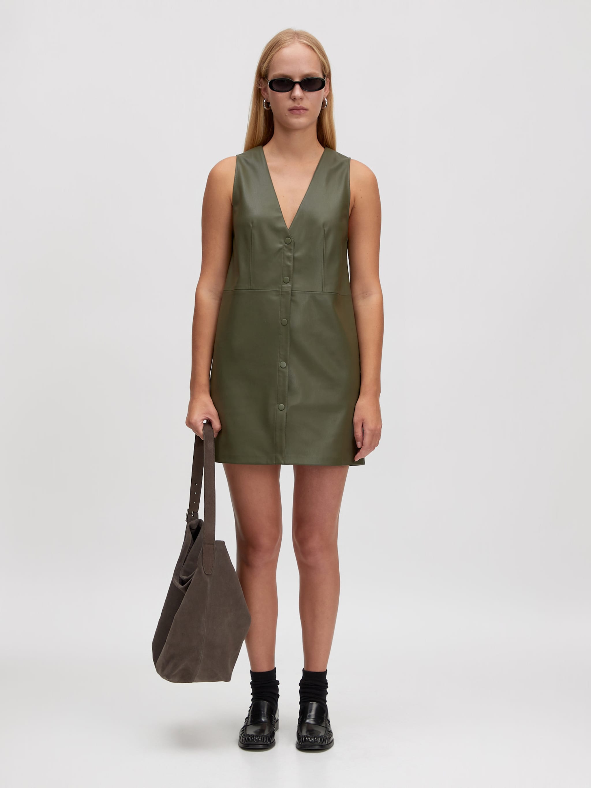 EDITED Producten Jurk 'Gabriella' Groen