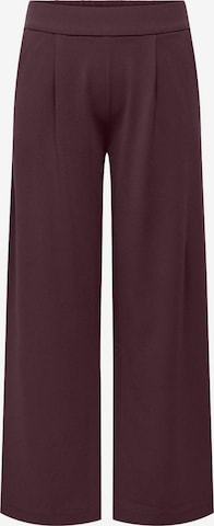 Pantalon ONLY Carmakoma en rouge : devant