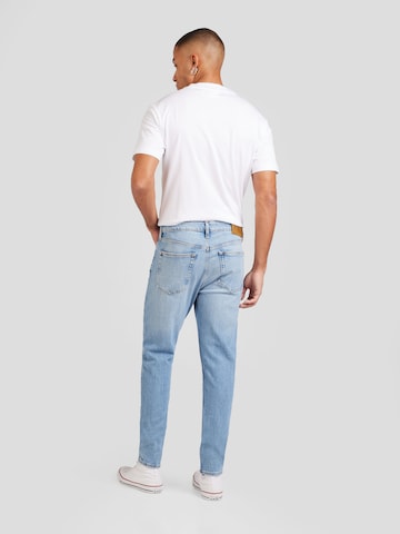 Calvin Klein JeansSlimfit Traperice - plava boja