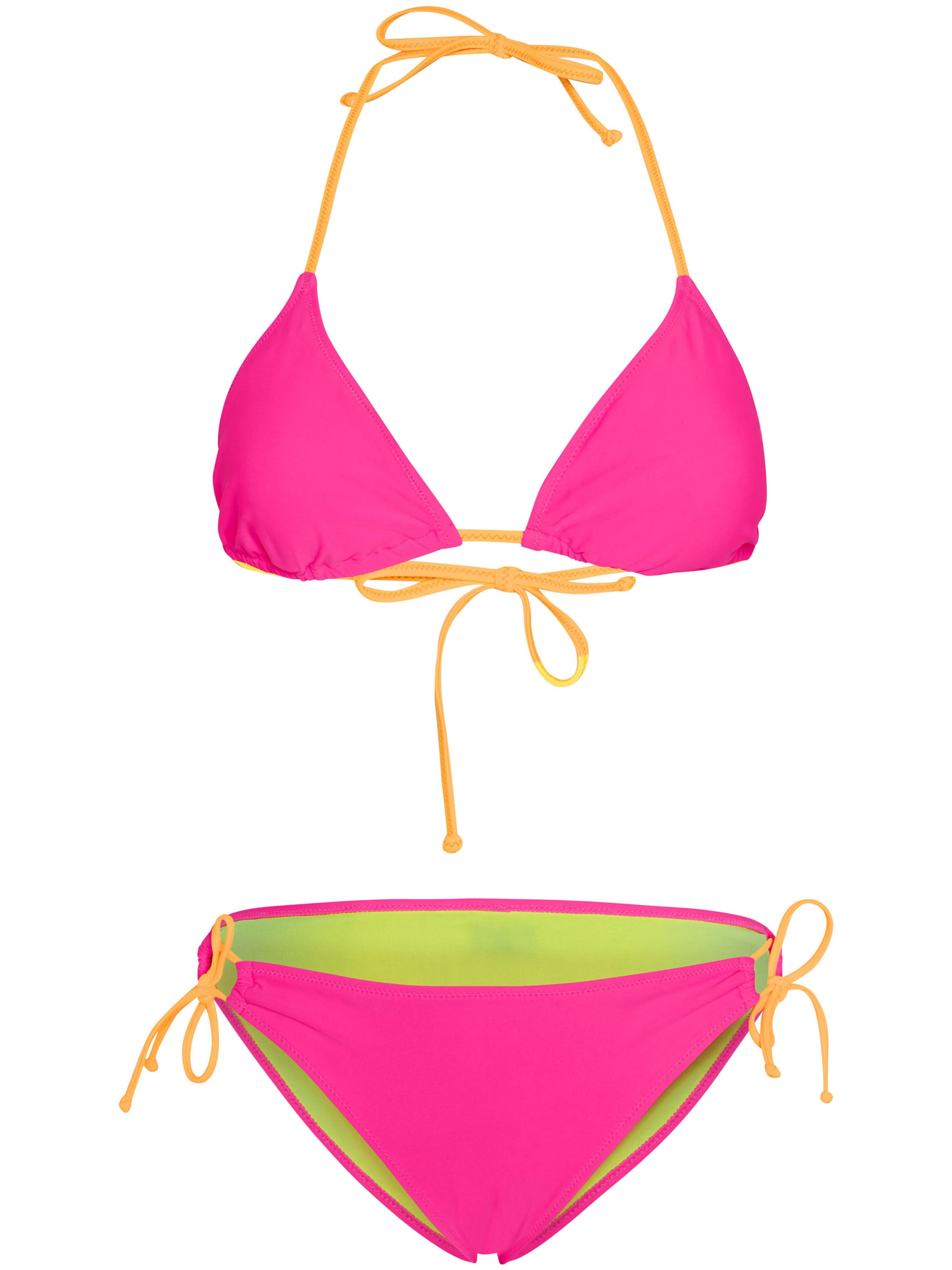 CHIEMSEE Triangle Bikini in Pink: front