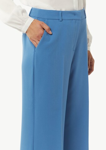 COMMA Wide leg Pleated Pants in Blue