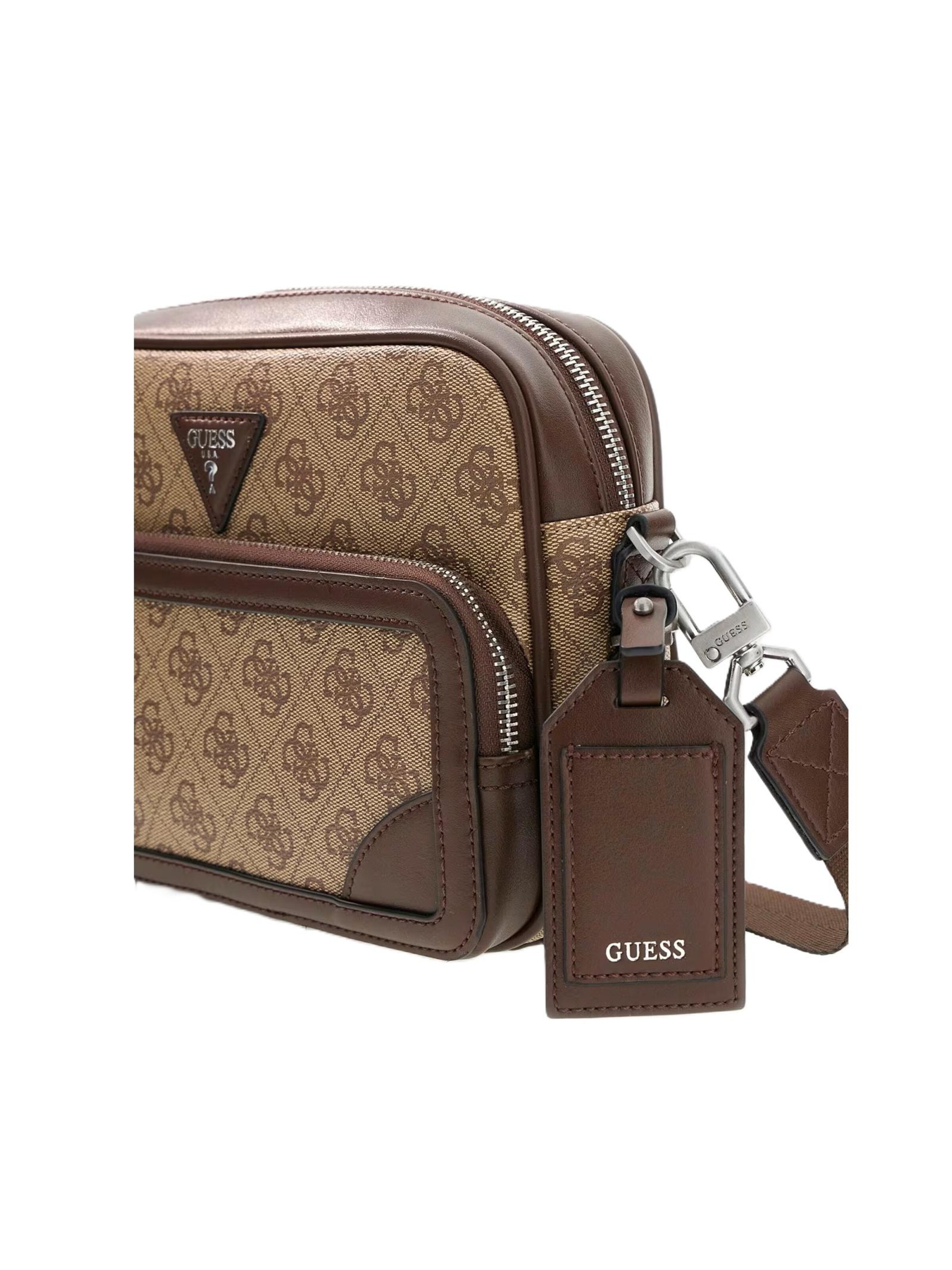 Borsa a tracolla 'HMMILLP6222' di GUESS in marrone