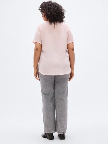 ONLY Carmakoma Blouse 'CARVica' in Pink