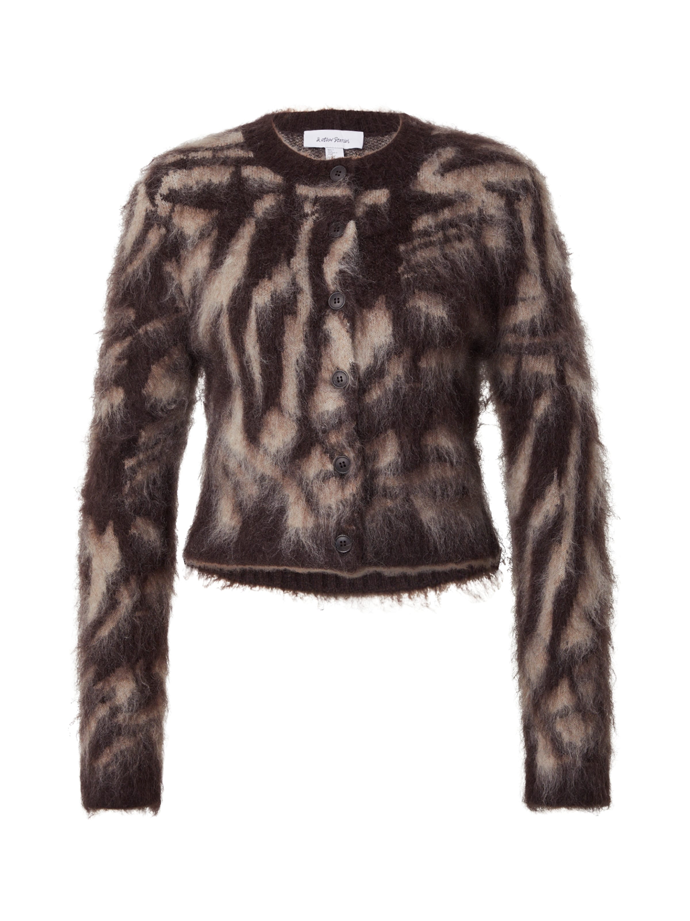 & Other Stories Cardigan i brun: forside