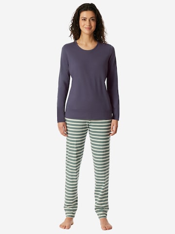 SCHIESSER - Pijama ' Casual Essentials ' en azul