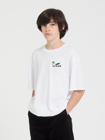 T-Shirt 'FA Ozzy 1' Volcom en blanc