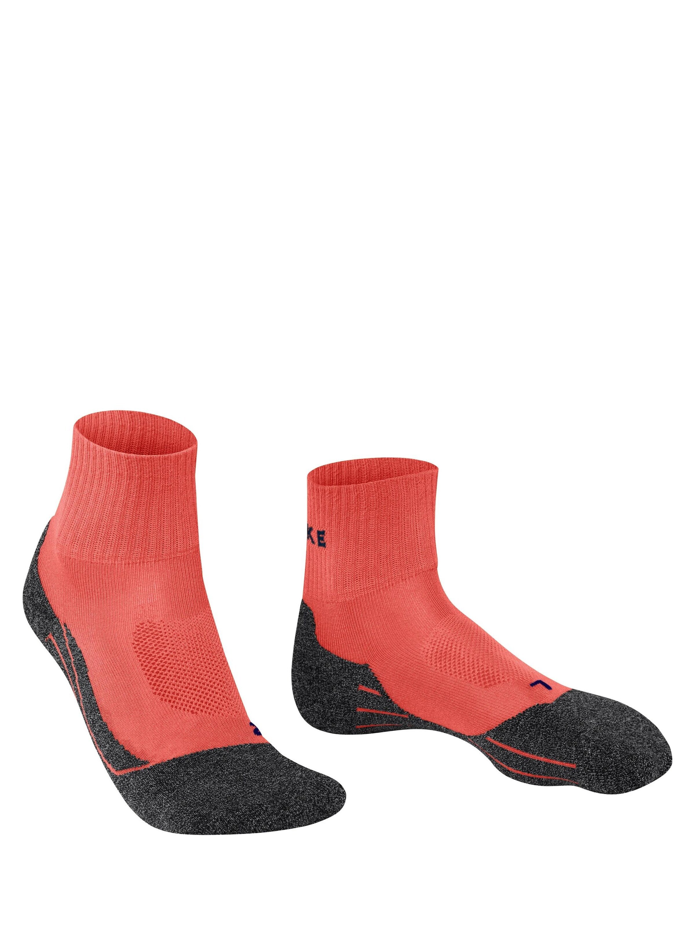 FALKE Athletic Socks 'TK2 Explore Cool Short' in Orange