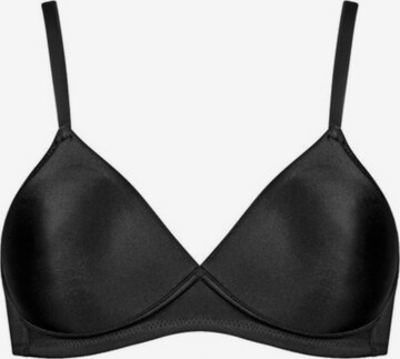 TRIUMPH Triangle Bra in Black: front