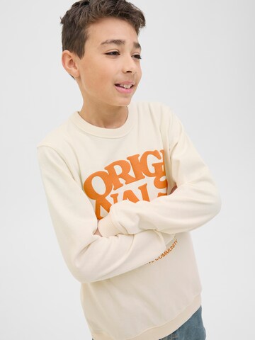 Jack & Jones Junior Sweatshirt in Beige