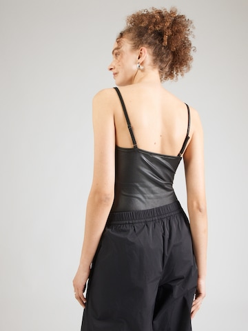 ABOUT YOU - Camisa body 'Thekla' em preto
