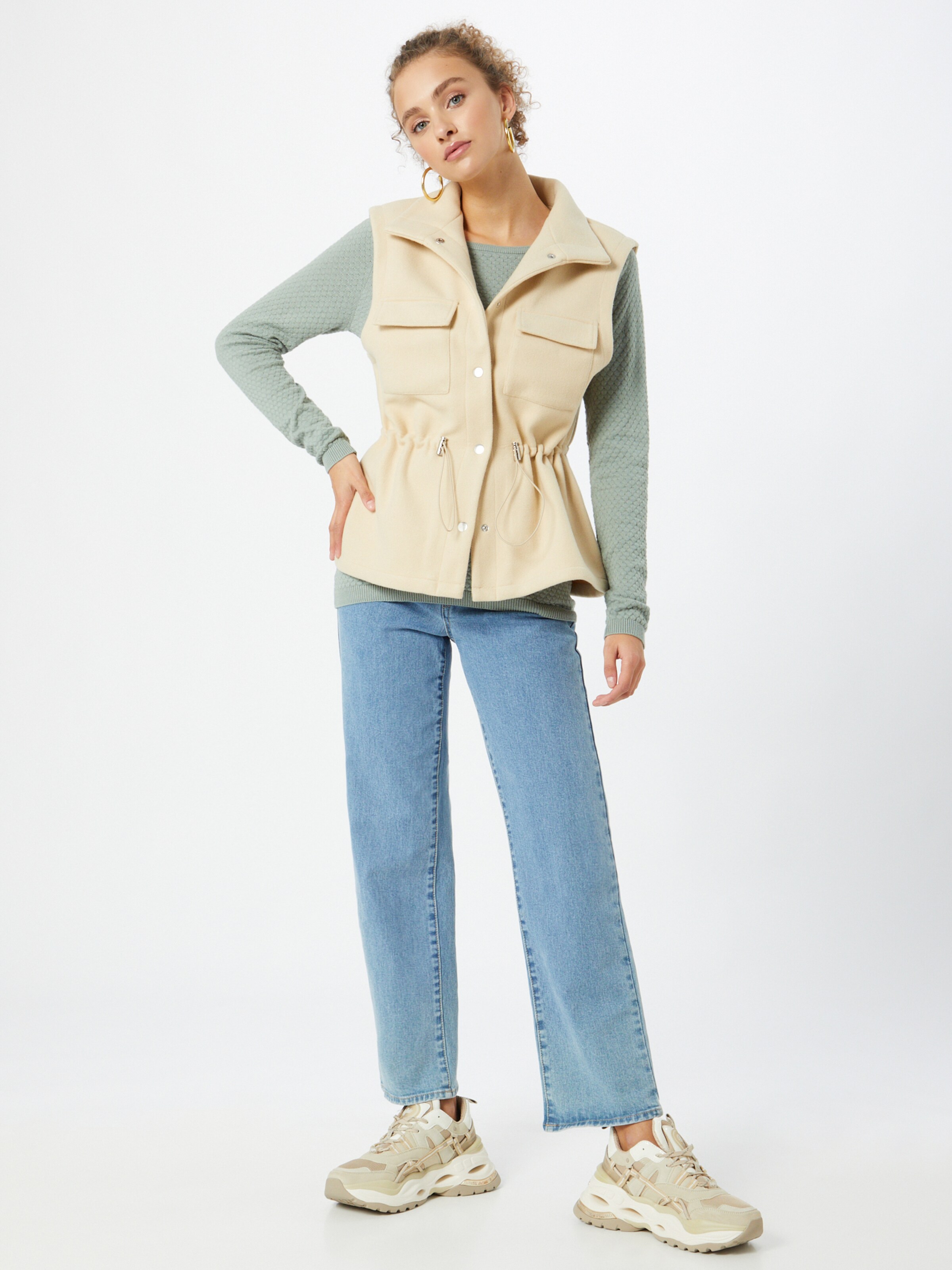 Frauen Pullover & Strick VERO MODA Pullover 'Care' in Mint - OS59376 Frauen Pullover & Strick VERO MODA Pullover 'Care' in Mint - OS59376