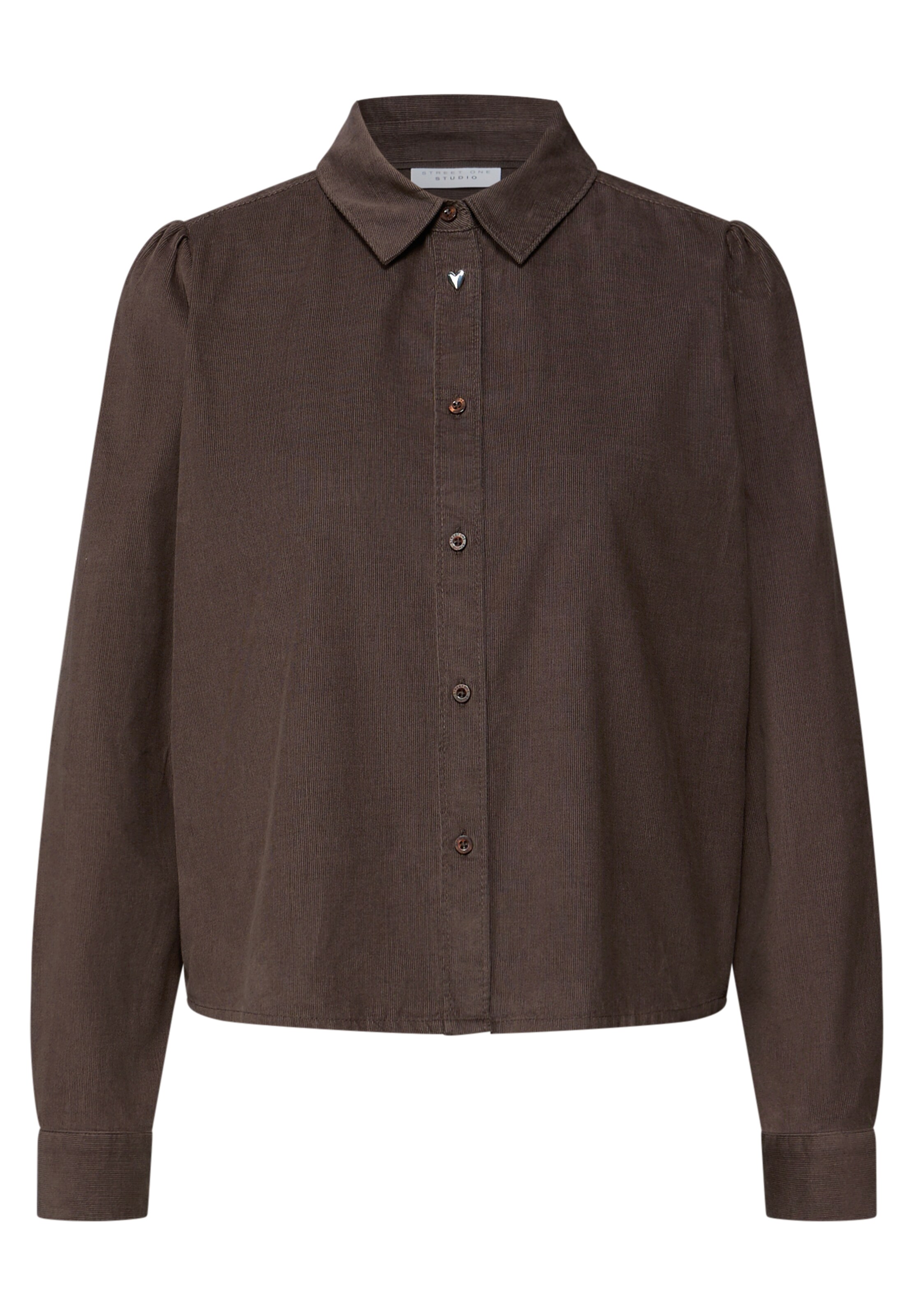 Street One Studio Blouse in Brown: front
